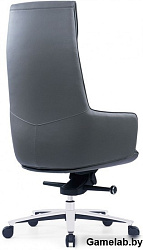 Кресло руководителя Cactus CS-LBK-MILANO кожа с подголов. крестов. алюминий