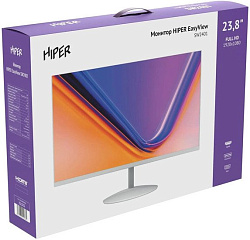 Монитор Hiper 23.8" EasyView SW2401 белый IPS LED 5ms 16:9 HDMI M/M матовая 250cd 178гр/178гр 1920x1