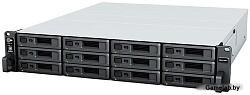 Synology Rack 2U QC3,6GhzCPU/4Gb(up to 32)/RAID0,1,10,5,6/up to 12 HDDs SATA(3,5' or 2,5')(up to 24 