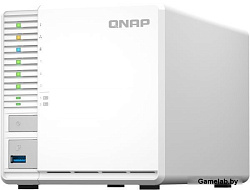 Сетевое хранилище NAS Qnap Original TS-364-8G 3-bay настольный Celeron N5095