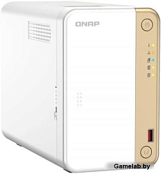 Сетевое хранилище NAS Qnap Original TS-262-4G 2-bay настольный Celeron N4505