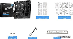 MSI PRO B760M-P DDR4 DDR4,B760,LGA1700,4DDR4,1PCI-Ex16,2PCI-Ex1,2M.2,4SATA3,1USB3.2 , Gen2(C)