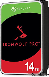 Жесткий диск Seagate SATA-III 14TB ST14000NT001 NAS Ironwolf Pro 512E (7200rpm) 256Mb 3.5"