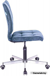 Кресло Бюрократ CH-330M темно-синий Light-27 крестовина металл хром