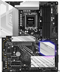 ASROCK Z890 PRO RS, LGA1851, Z890, 4*DDR5, 4*SATA, 4*M.2, 3*USB 3.2, 4*USB 2.0, 2*Type-C, 1*PCIx16, 