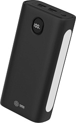 Мобильный аккумулятор Cactus CS-PBFSJA-30000 30000mAh 4.5A 2xUSB-A/2xUSB-C черный