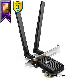 Сетевой адаптер WiFi + Bluetooth TP-Link Archer TX55E AX3000 PCI Express