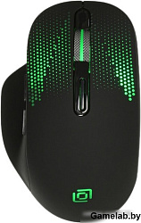 Мышь Oklick 636LWC черный оптическая (2400dpi) беспроводная USB/USB-C (6but)