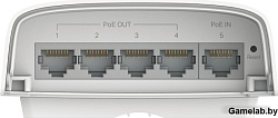 TP-Link SG2005P-PD, Коммутатор Smart линейки Omada с 5 гигабитными портами (1 порт с входящим PoE++,