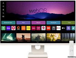 Монитор LG 31.5" 27SR50F-W белый IPS LED 16:9 HDMI M/M матовая 250cd 178гр/178гр 1920x1080 60Hz FHD 