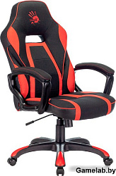 Кресло игровое A4Tech Bloody GC-250 черный/красный эко.кожа/ткань крестов.