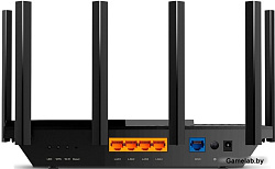 Роутер беспроводной TP-Link Archer AX73 AX5400 10/100/1000BASE-TX черный