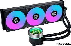 Система водяного охлаждения Lian Li GA II Trinity 360 Black (GA2T36B) / 3x120mm ARGB PWM Fans / G89.