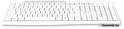 Клавиатура Оклик K225W белый USB беспроводная Multimedia (1875235)