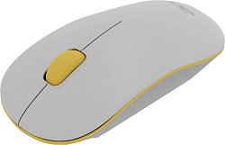 Мышь Acer OMR200 желтый оптическая (1200dpi) беспроводная USB для ноутбука (2but)
