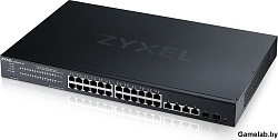 Гибридный Smart L2+ коммутатор Zyxel NebulaFlex XMG1930-30, rack 19", 24xRJ-45: 1/2.5G, 4xRJ-45: 1/2