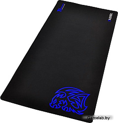 Коврик DASHER EXTENDED 900*400*4 мм Battle Dragon Edition/Черный Сплошной Швейный Край+Джерси/Скорос