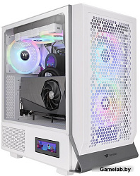 Корпус Thermaltake Ceres 300 TG ARGB белый без БП ATX 3x140mm 2xUSB3.0 1xUSB3.1 audio bott PSU