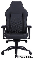 Кресло игровое Cactus CS-CHR-0112BL черный эко.кожа с подголов. крестов. сталь