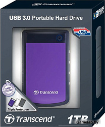 Transcend StoreJet 25H3P 1TB (TS1TSJ25H3P)