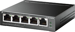 TP-Link TL-SG105MPE, Коммутатор Easy Smart с 5 гигабитными портами (4 порта PoE+), 802.3af/at, бюдже