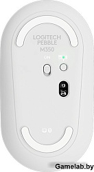 Мышка USB OPTICAL WRL PEBBLE M350 WHITE 910-005541 LOGITECH