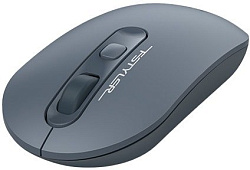 Мышь A4 Fstyler FG20 пепельный/синий оптическая (2000dpi) беспроводная USB для ноутбука (4but)