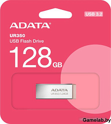 Флэш-накопитель USB3.2 128G BROWN UR350-128G-RSR/BG ADATA
