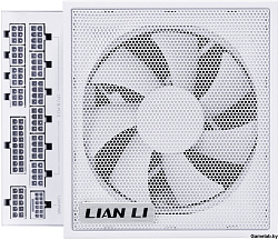 Блок питания Lian Li EG1000 / White / ATX 3.1, 1000W, 80 PLUS Platinum, PCIe 5.1, APFC, USB HUB, 120