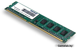 Память DDR3L 4Gb 1600MHz Patriot PSD34G1600L81 RTL PC3-12800 CL11 DIMM 240-pin 1.35В single rank