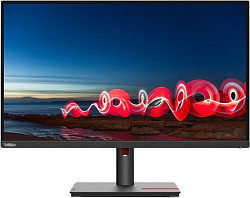 ЖК монитор LENOVO T27h-30/27" Cенсорный экран нет/IPS/2560x1440 16:9/350/1000:1/черный/10.1 кг 63A3G