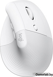 Мышь Logitech Lift белый/белый/серый оптическая (4000dpi) беспроводная USB (6but)