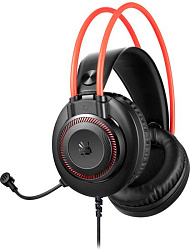 Наушники с микрофоном A4Tech Bloody G200 черный/красный 2м мониторные оголовье (G200  AUX3.5-4PIN +U