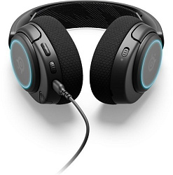 Наушники с микрофоном Steelseries Arctis Nova 3 черный 1.2м накладные оголовье (61631)