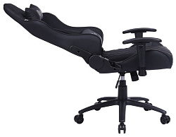 Кресло игровое Cactus CS-CHR-030BL черный эко.кожа с подголов. крестов. сталь