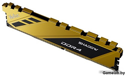 Netac Shadow 16GB DDR4-2666 C19 Yellow Memory module (DIMM)