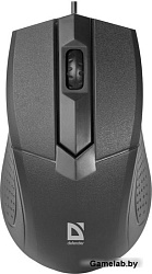 Мышь проводная оптическая DEFENDER Optimum MB-270 черный,3 кнопки,1000 dpi