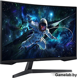 Монитор Samsung 32" S32CG550EI черный VA LED 16:9 HDMI M/M матовая 300cd 178гр/178гр 2560x1440 165Hz