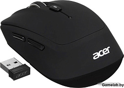 Мышь Acer OMR050 черный оптическая (1600dpi) беспроводная BT/Radio USB (8but)