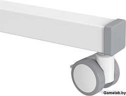 Стол для ноутбука Cactus VM-FDE101 столешница МДФ белый 80x60x123см (CS-FDE101WWT)