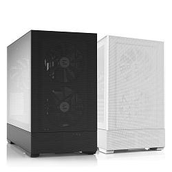 ZALMAN P30 AIR, MATX, BLACK, WINDOW, 2xCombo (3.5'' or 2.5''), 3x2.5", 1xUSB TYPE-C, 1xUSB3.0, FRONT
