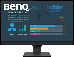 BenQ Монитор 23.8" BenQ BL2490 Black (1920x1080, IPS, 100Hz, 20M:1, 250cd, 5ms, 2*HDMI, DP, Speakers