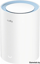 Бесшовный Mesh роутер Cudy M1200(2-Pack) AC1200 10/100BASE-TX белый (упак.:2шт)
