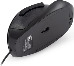 Мышь Оклик 504M черный/серый оптическая (3600dpi) silent USB (6but)