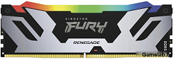 DDR 5 DIMM 64Gb PC51200, 6400Mhz, Kingston FURY Renegade RGB XMP CL32 (Kit of 2) (KF564C32RSAK2-64) 