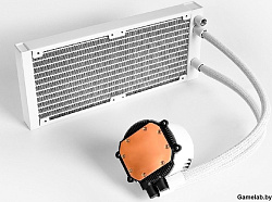 Система водяного охлаждения Valkyrie Jarn 240 ARGB White / 2x120mm ARGB fans, 250W TDP, 34dBA / HW C
