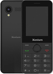Мобильный телефон XENIUM X240 черный моноблок 2Sim 2.4" 240x320 Nucleus 0.3Mpix GSM900/1800 MP3 FM m
