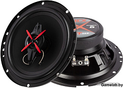 Колонки автомобильные Kicx ST 165 140Вт 92дБ 4Ом 16.5см (6 1/2дюйм) (ком.:2кол.) коаксиальные трехпо