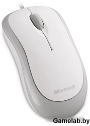 Мышь Microsoft Basic Mouse, PS2/USB, White [For Business] (4YH-00008)