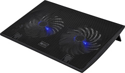 Подставка для ноутбука Digma D-NCP170-2H 17"390x270x25мм 2xUSB 2x 160ммFAN 700г черный